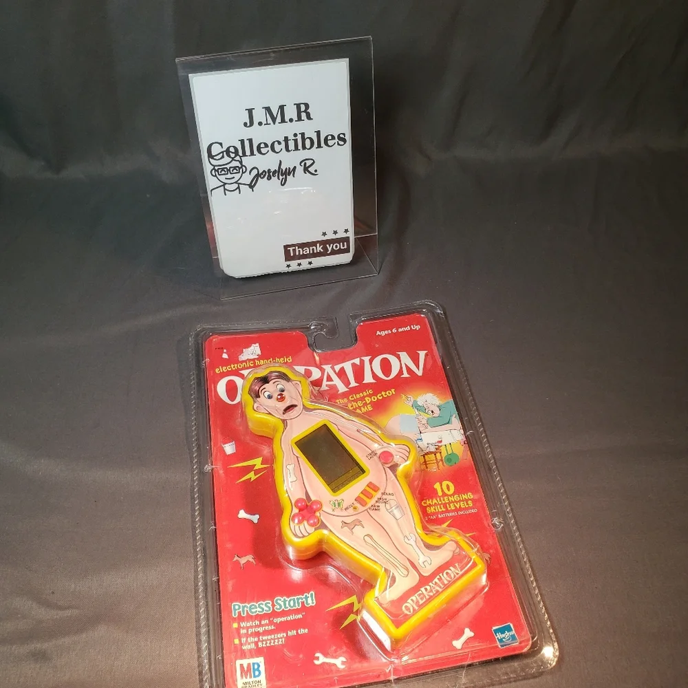 Vintage Electronic Handheld Operation Game Hasbro 1998, NOT Tested!